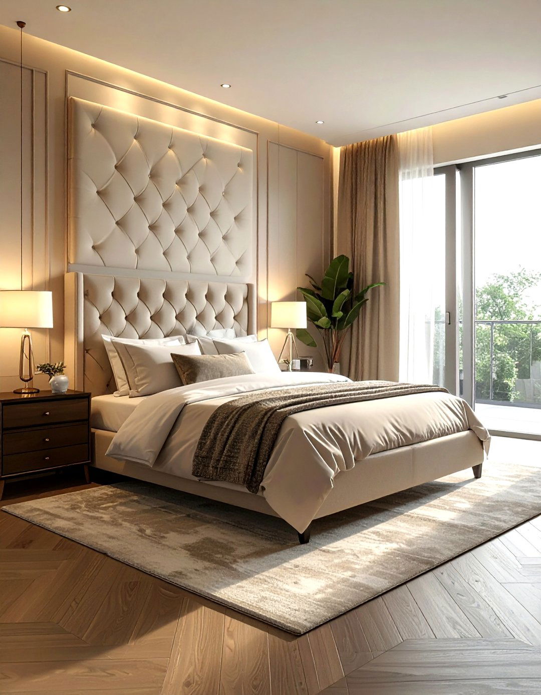 Bed Across From The Door - 30 bedroom furniture arrangement