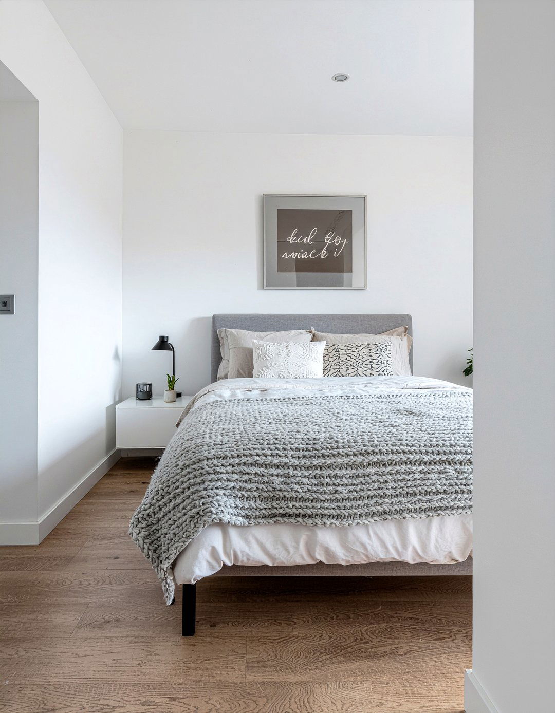 Bed At The Far End - 30 narrow bedroom ideas