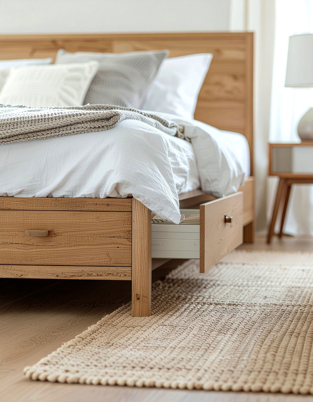 Bed With Drawers - 30 bedroom small space solutions