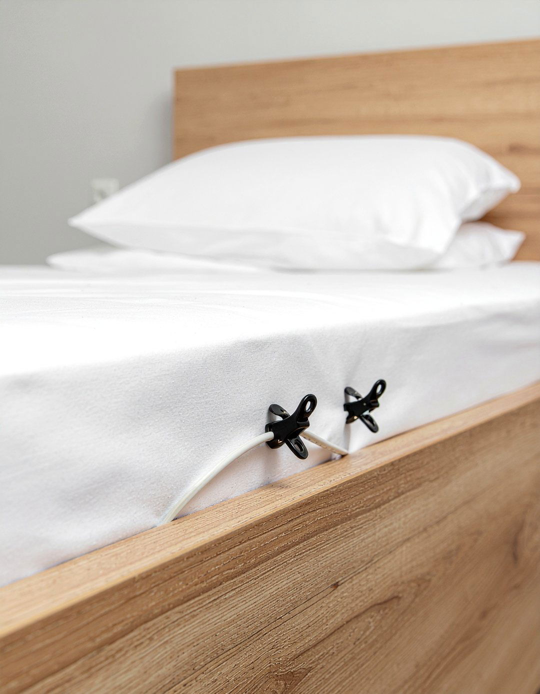 Bed frame cord clips - 30 bedroom cable organizers