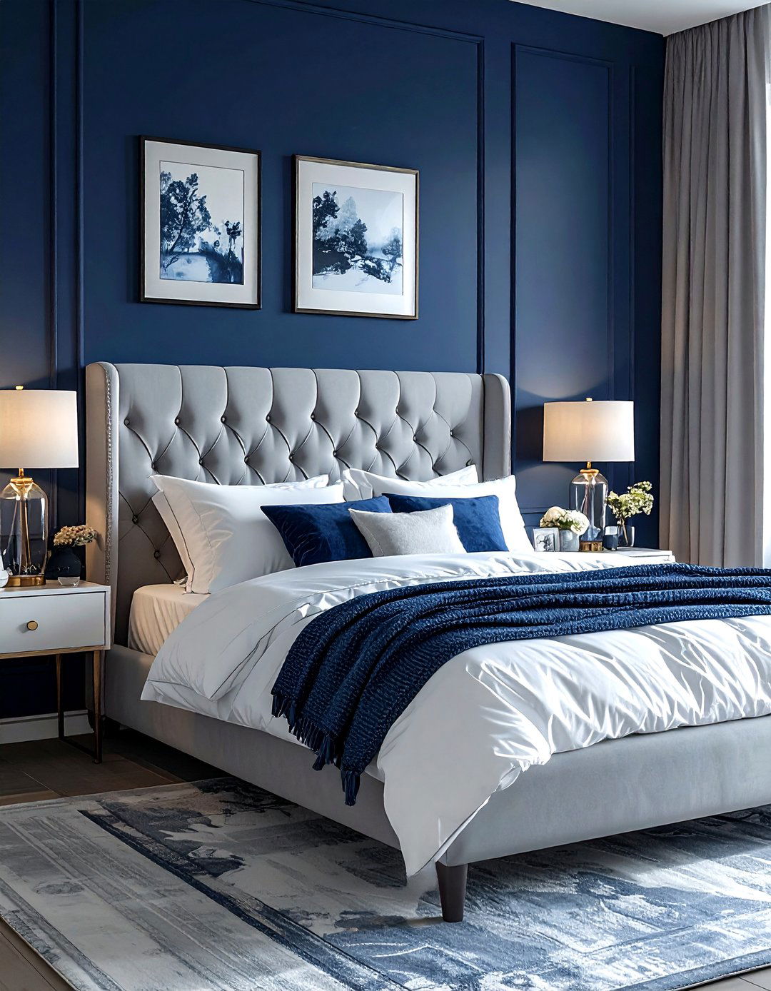 Bedroom Accent Wall - 30 home update ideas