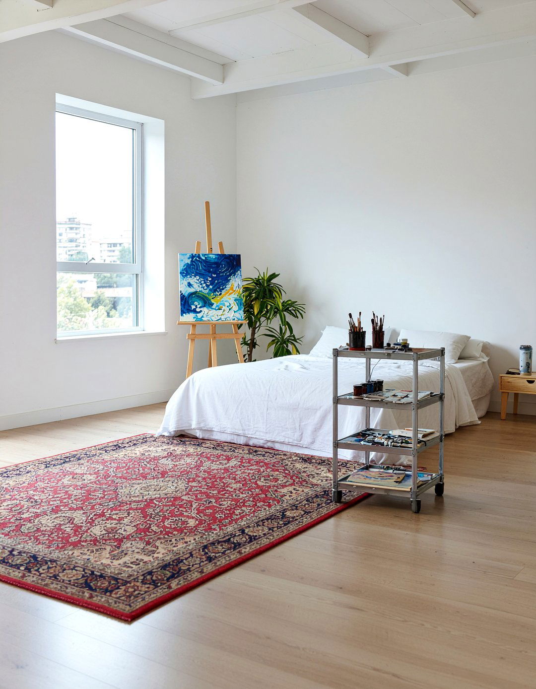 Bedroom Art Studio - 30 bedroom dual purpose ideas