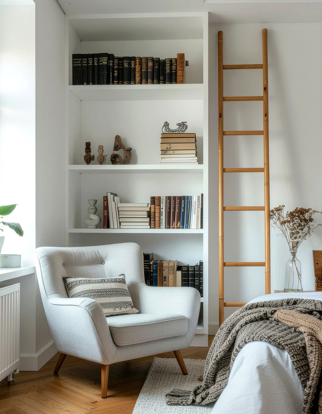 Bedroom Bookshelf Wall Unit - 30 large bedroom ideas