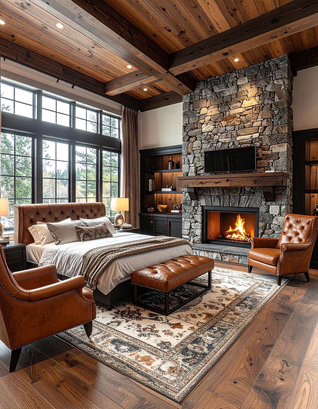 Bedroom Fireplace Layout - 30 bedroom furniture layout