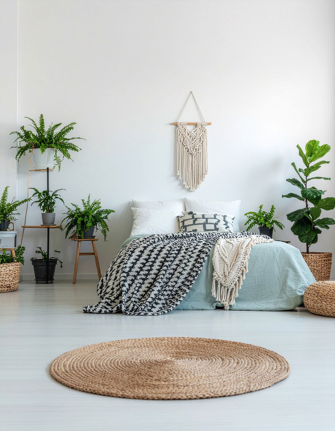 Bedroom Indoor Plants - 30 bedroom dual purpose ideas