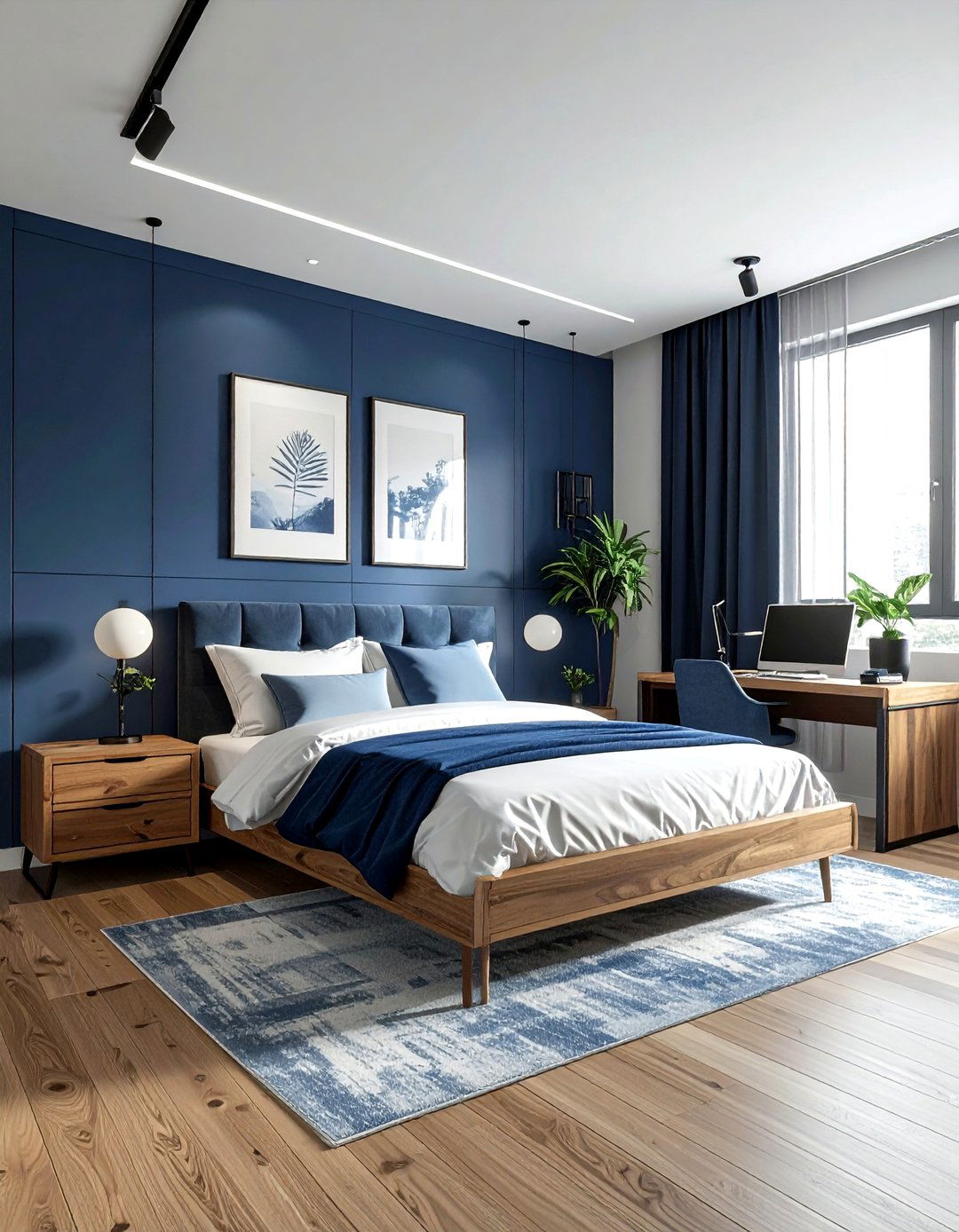 Bedroom Layout With Desk And Bed - 30 bedroom furniture arrangement