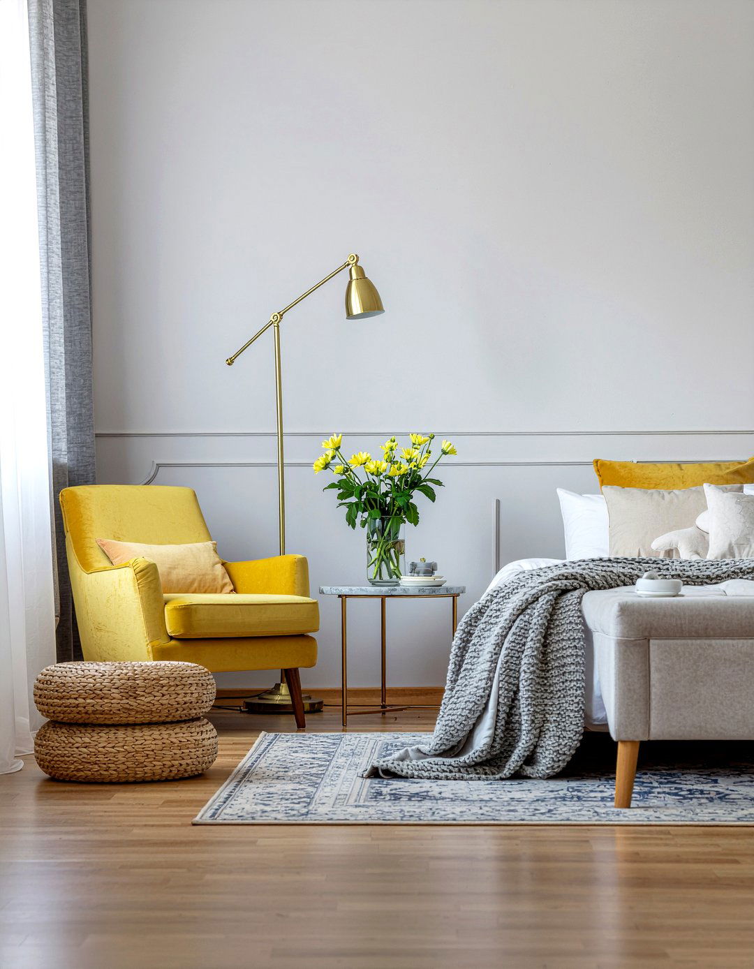 Bedroom Lounge Chair - 30 bedroom zoning ideas