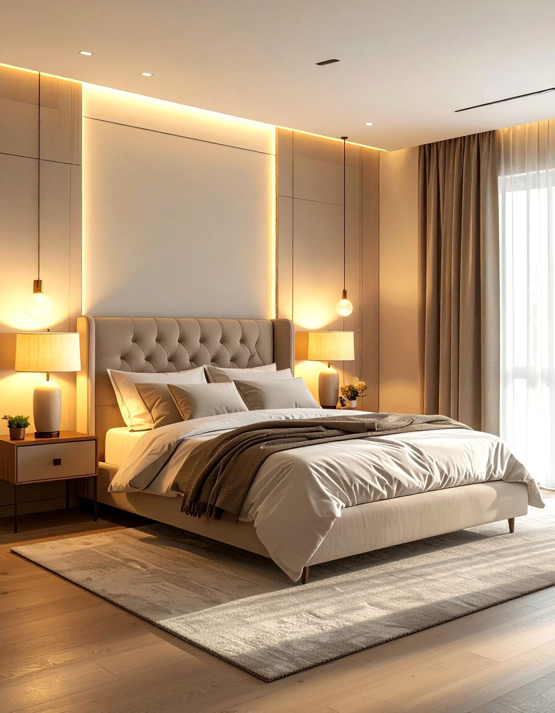 Bedroom Mood Lighting - 30 interior design tips