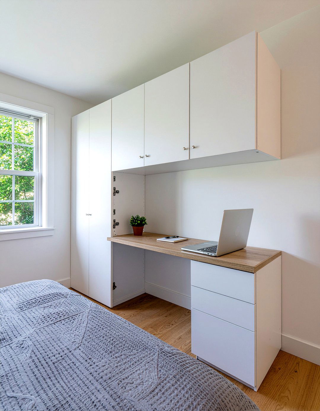 Bedroom Murphy Desk - 30 bedroom multi-functional ideas