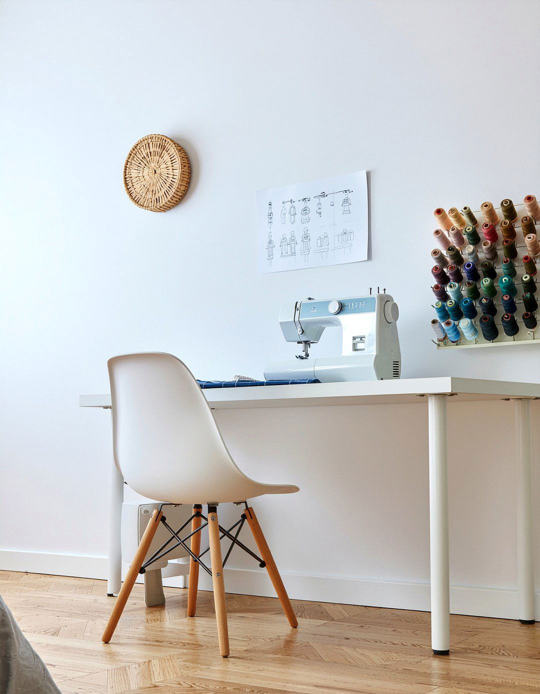 Bedroom Sewing Room - 30 bedroom dual purpose ideas