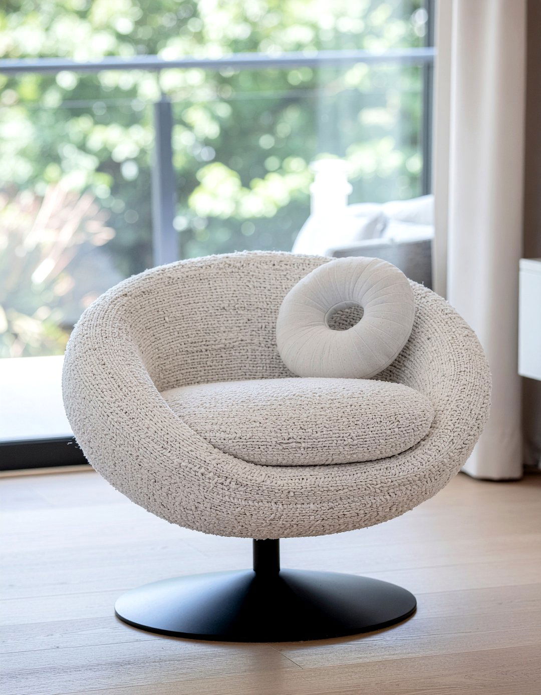 Bedroom Swivel Chair - 30 bedroom seating ideas