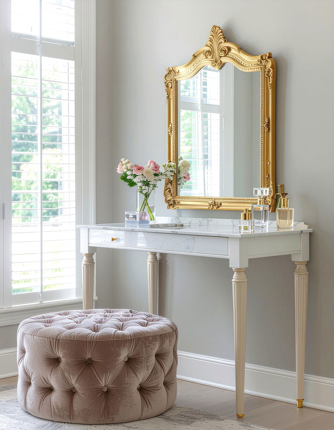 Bedroom Vanity - 30 bedroom dual purpose ideas