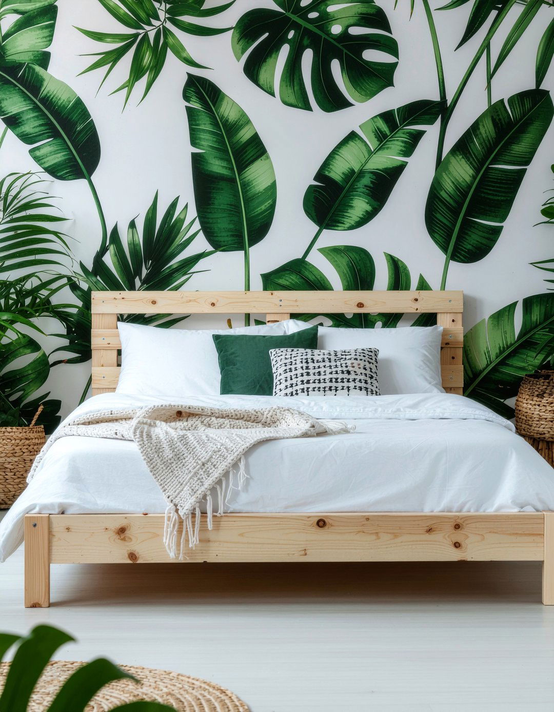 Bedroom Wallpaper Accent - 30 bedroom zoning ideas