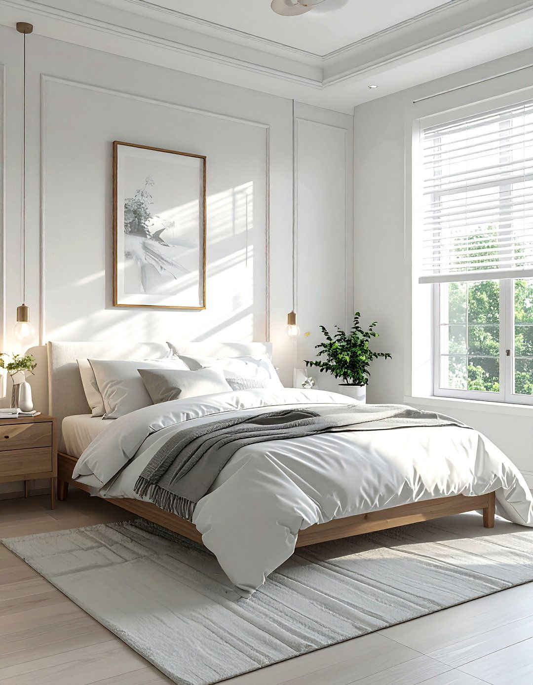 Bedroom Window Bed Placement - 30 bedroom space planning ideas