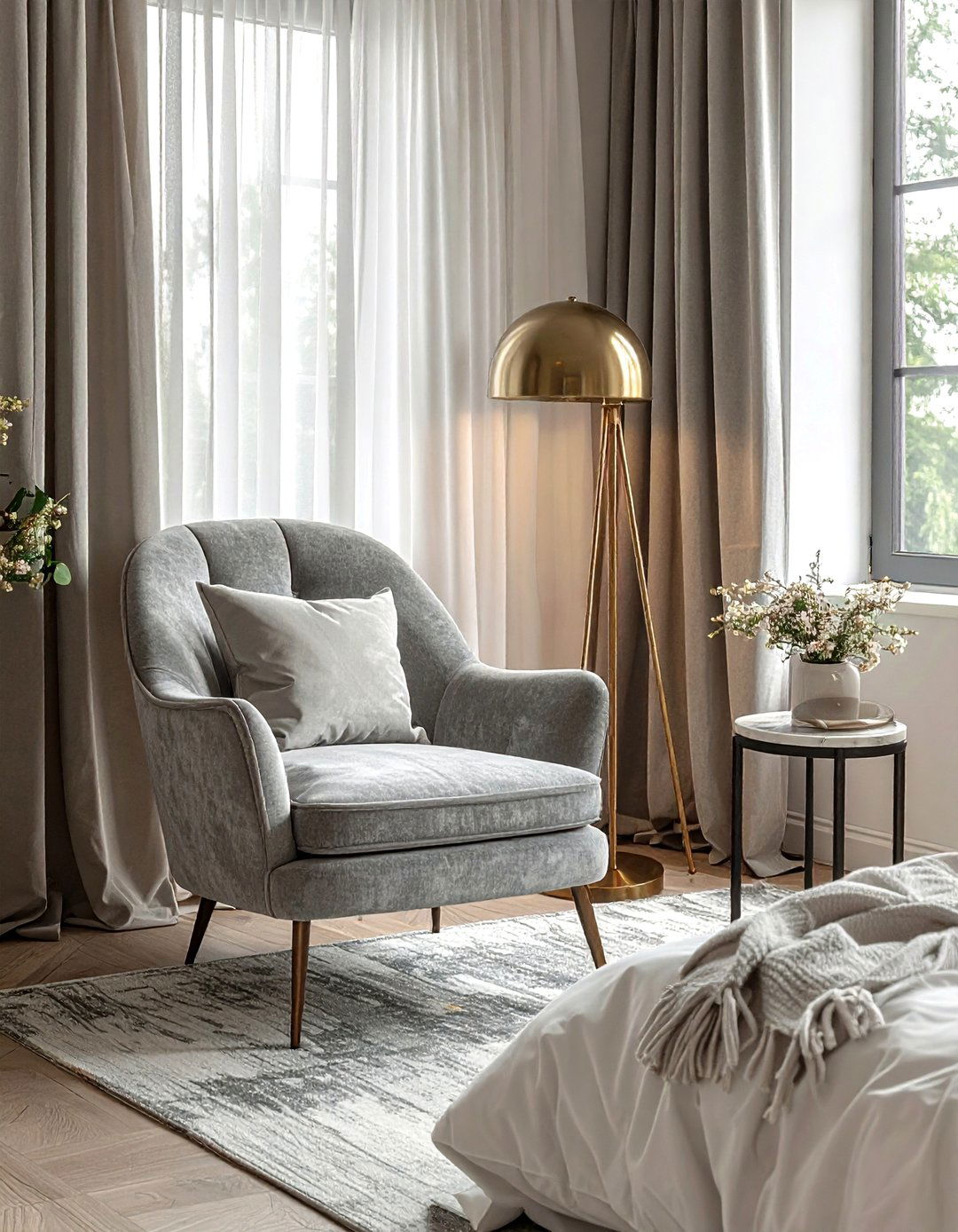 Bedroom Window Nook - 30 bedroom seating arrangements ideas