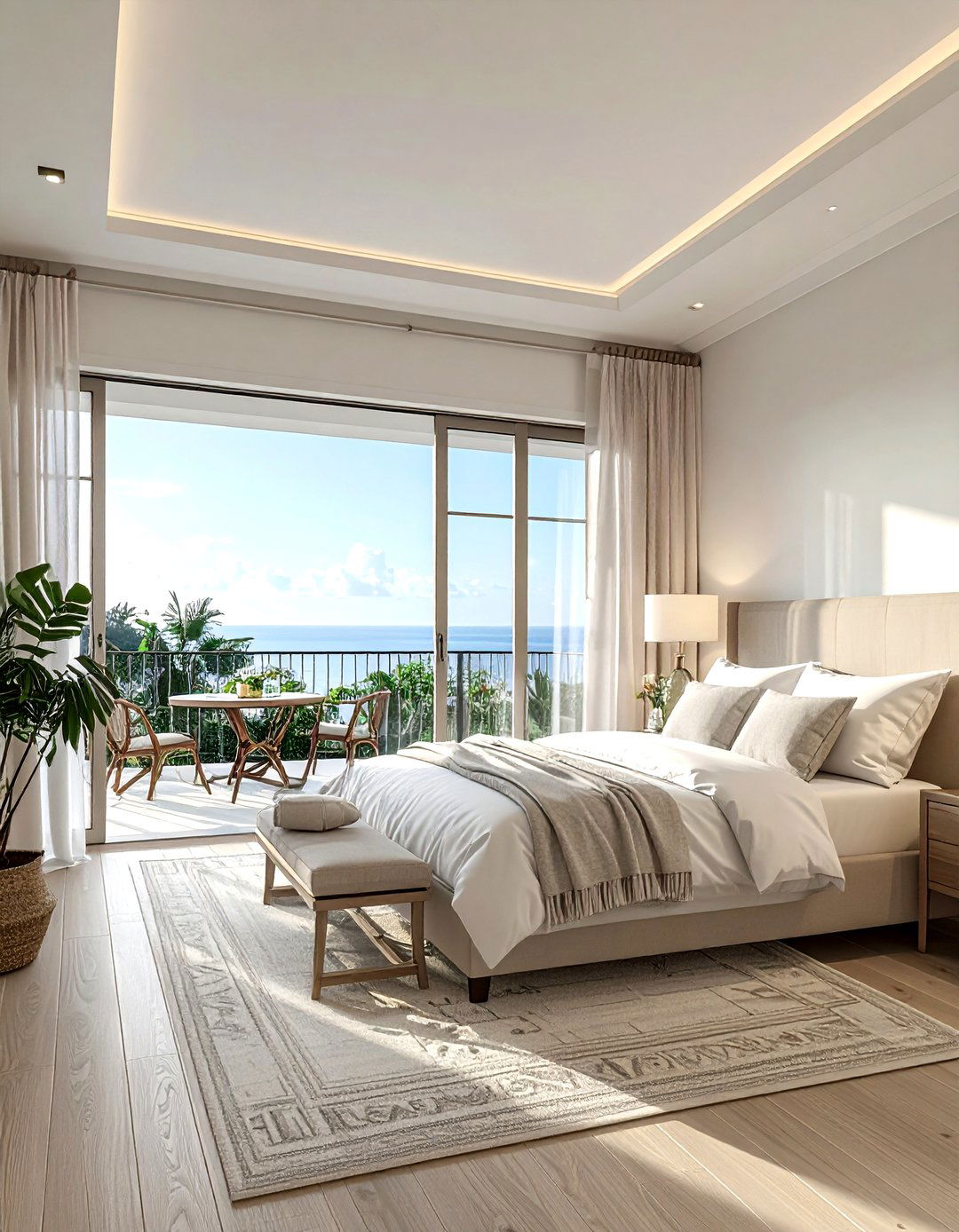 Bedroom With Balcony - 30 new construction bedroom ideas
