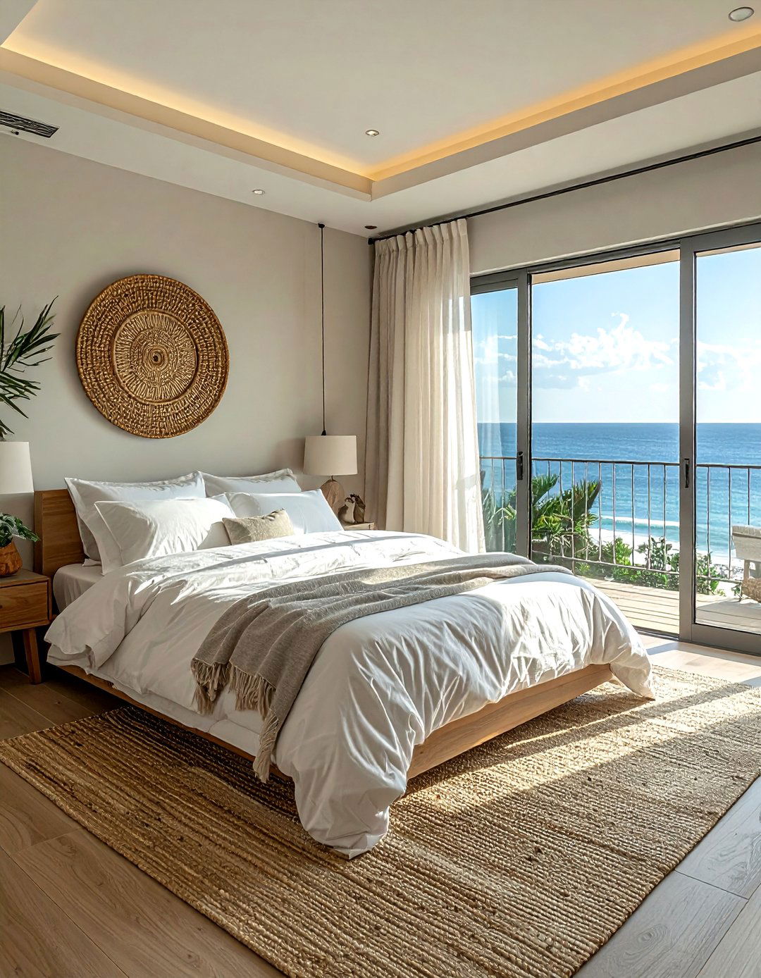 Bedroom With Balcony Access - 30 bedroom space planning ideas