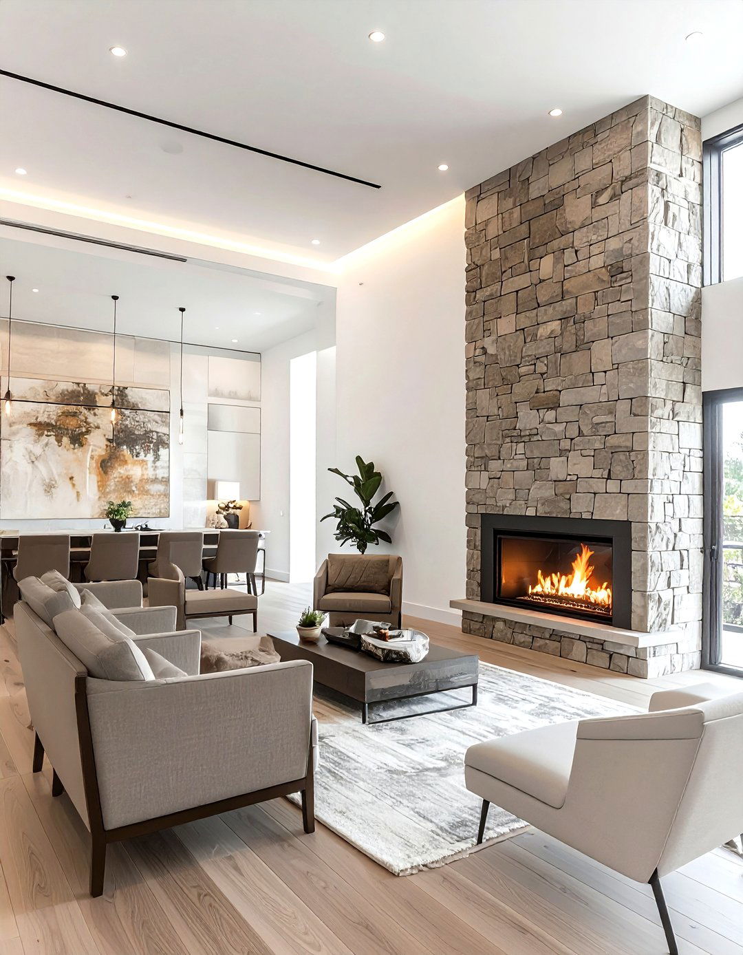 Bedroom With Fireplace - 30 new construction bedroom ideas