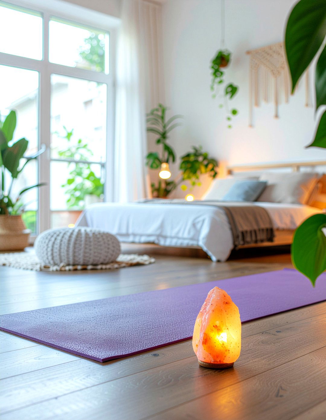 Bedroom Yoga Space - 30 bedroom multi-functional ideas