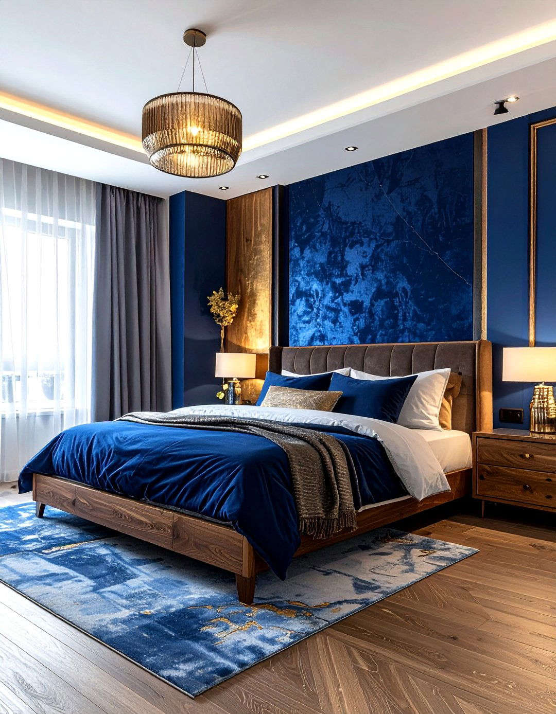 Bedroom accent wall - 30 decorating tips