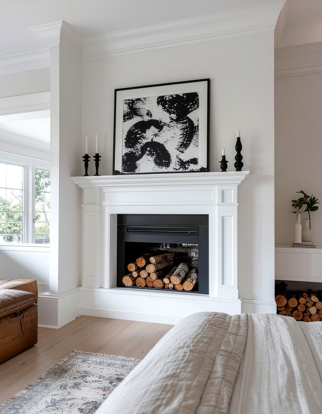 Bedroom alcove fireplace - 30 bedroom alcove ideas