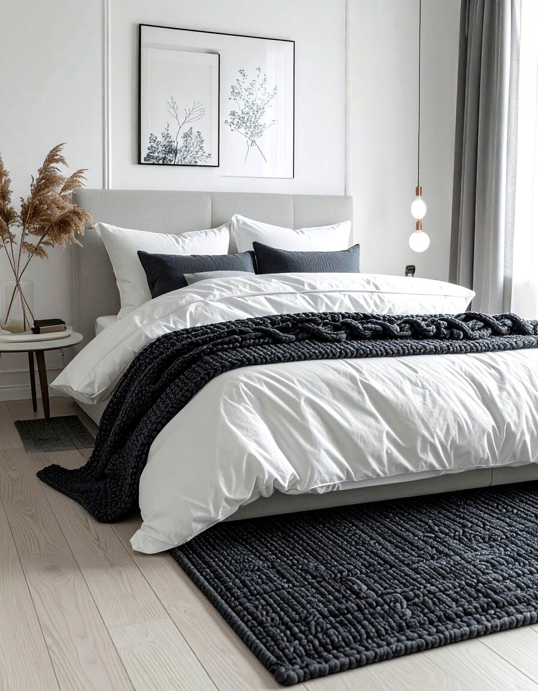 Bedroom bed runner - 30 quick decor update ideas