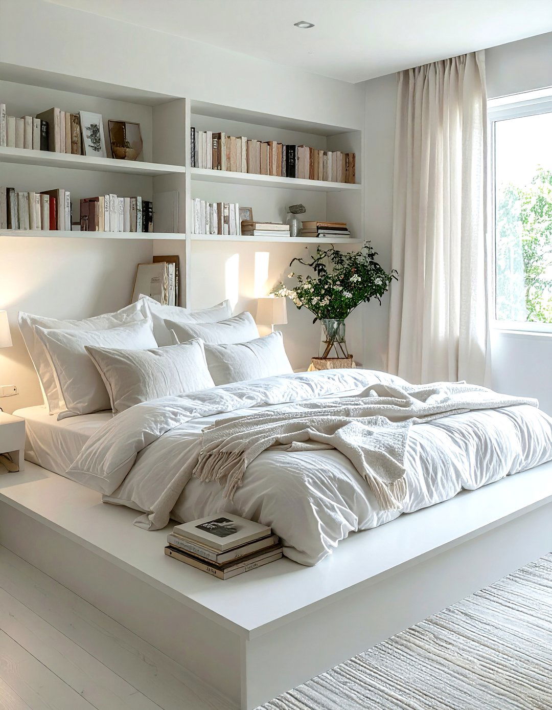 Bedroom book display - 30 book collection display ideas