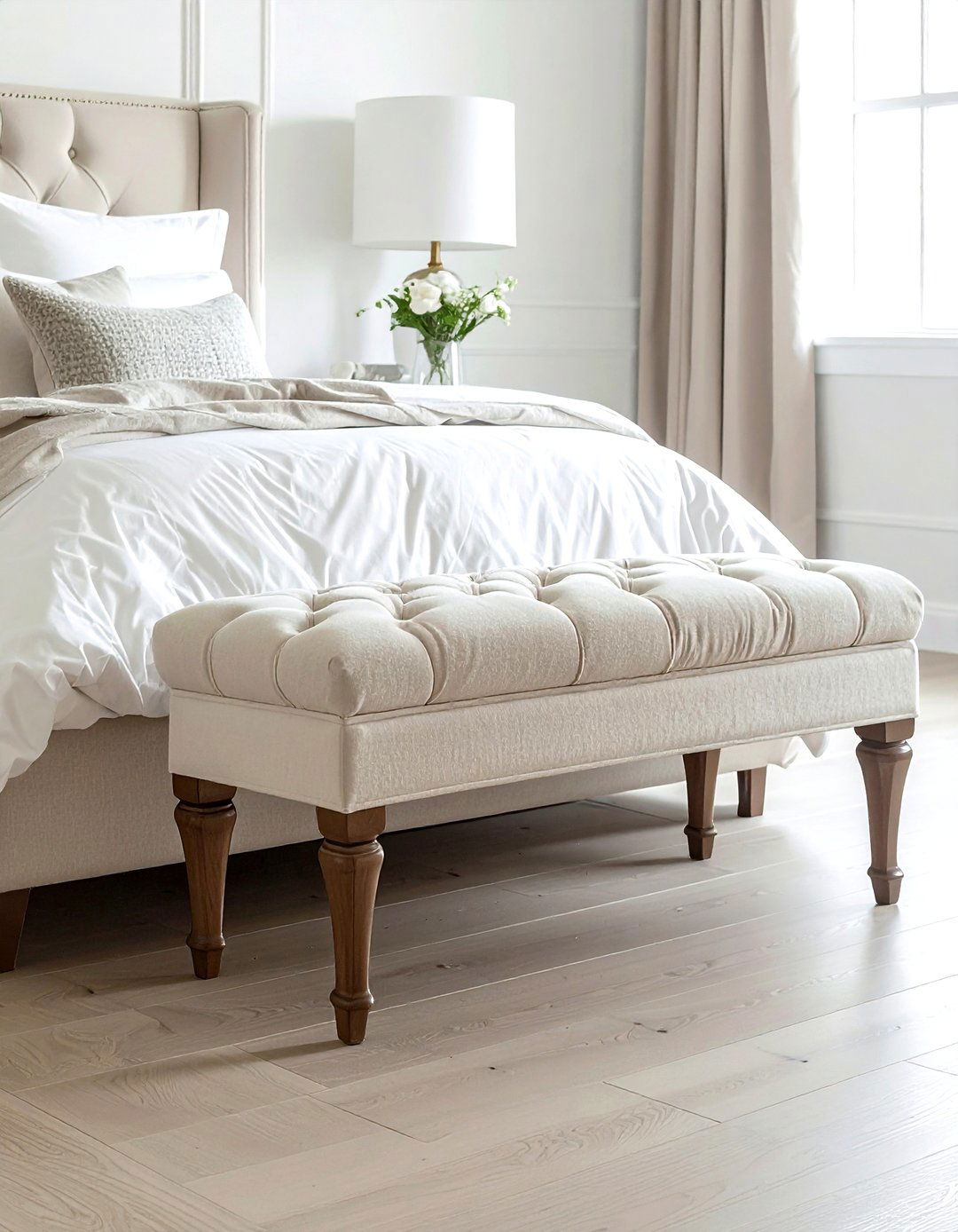 Bedroom end bench - 30 decor finishing touch ideas