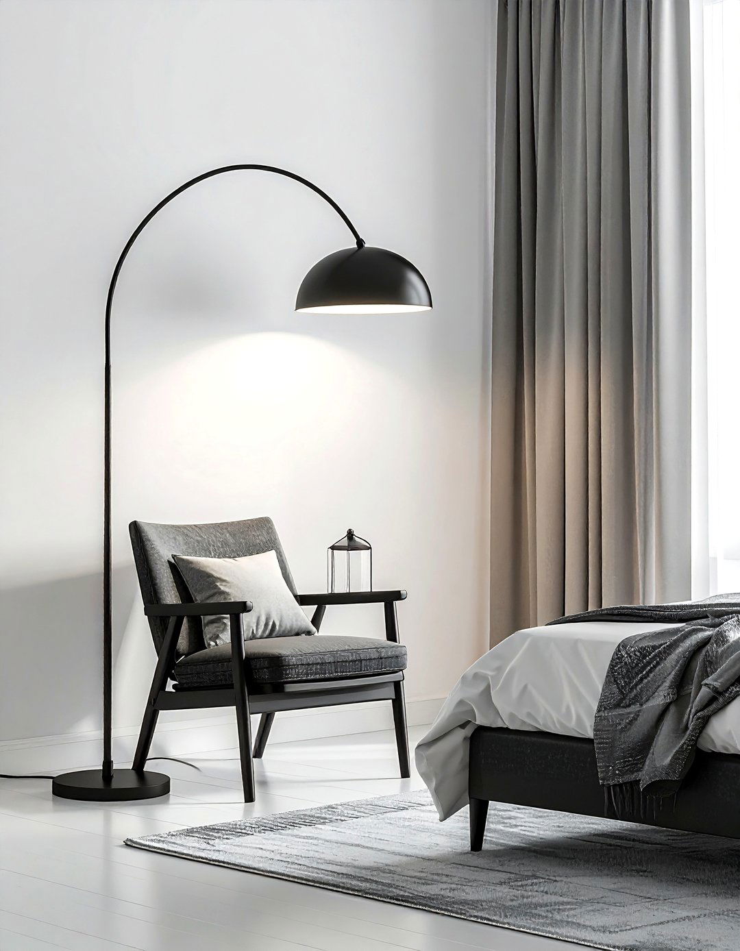 Bedroom floor lamps - 30 affordable bedroom ideas