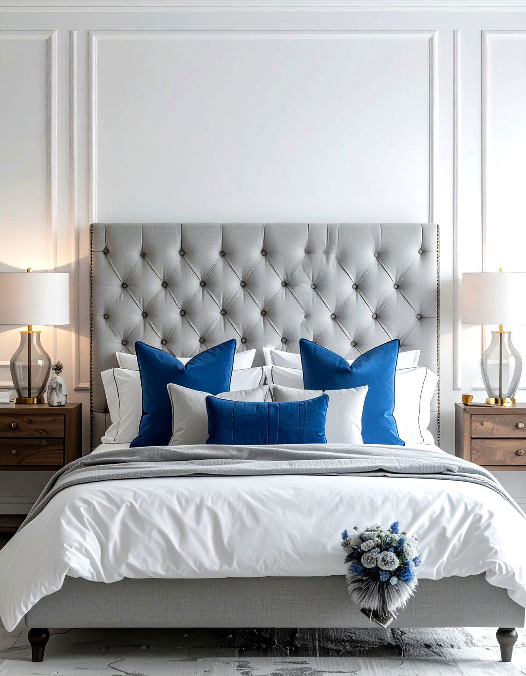 Bedroom headboard upholstery refresh - 30 weekend decor project ideas