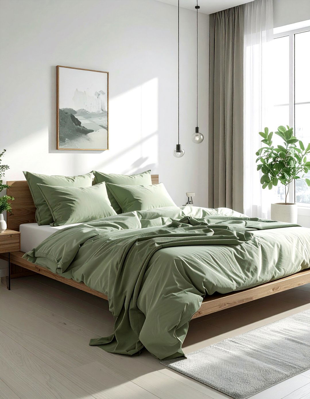 Bedroom linen bedding - 30 practical decor ideas