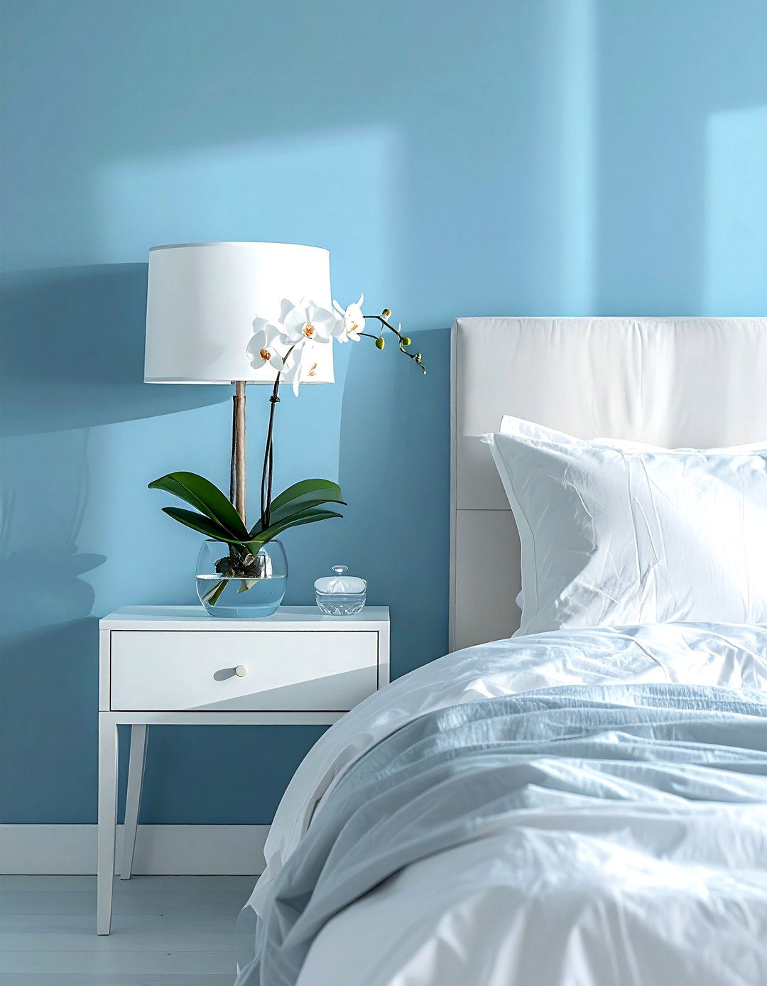 Bedroom nightstand orchid - 30 orchid decor ideas