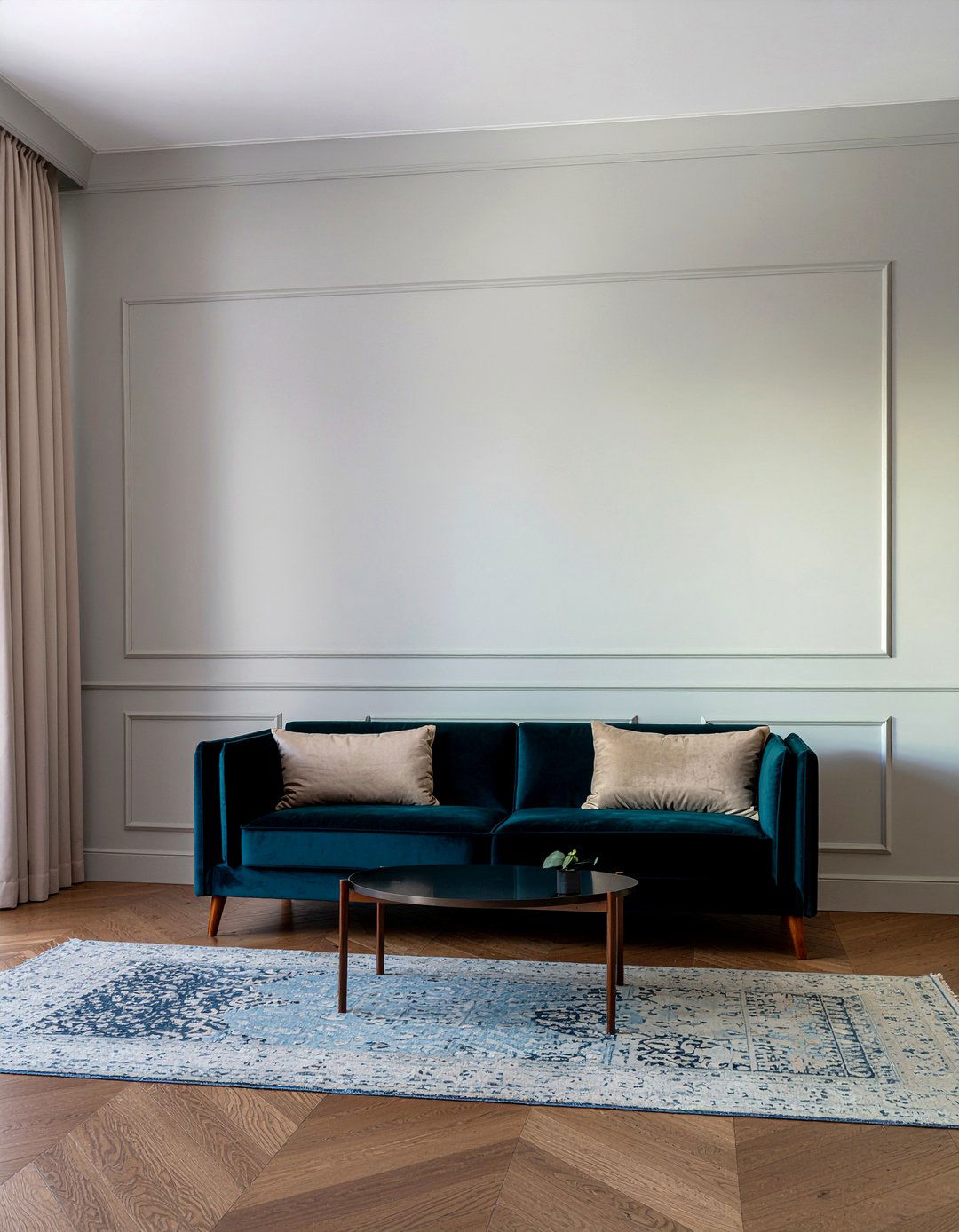 Bedroom seating area wall - 30 bedroom half wall ideas