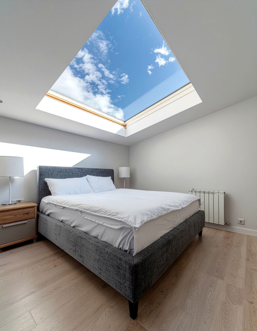 Bedroom skylight - 30 earthy bedroom ideas
