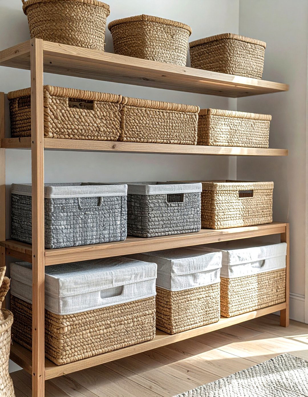 Bedroom storage bins - 30 affordable bedroom ideas