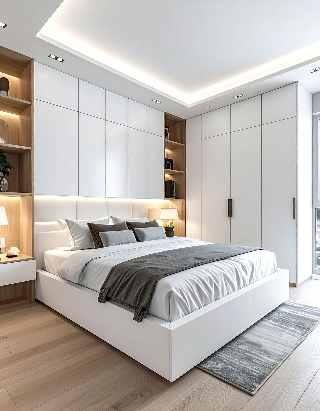 Bedroom with built in storage floor plan - 30 bedroom floor plan ideas