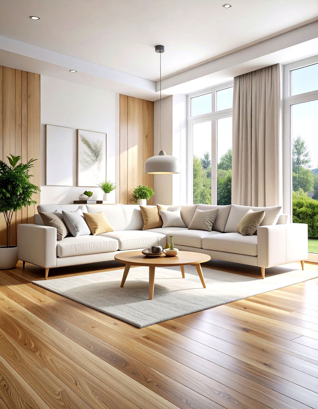 Beech Wood Laminate Flooring - 30 living room laminate flooring ideas