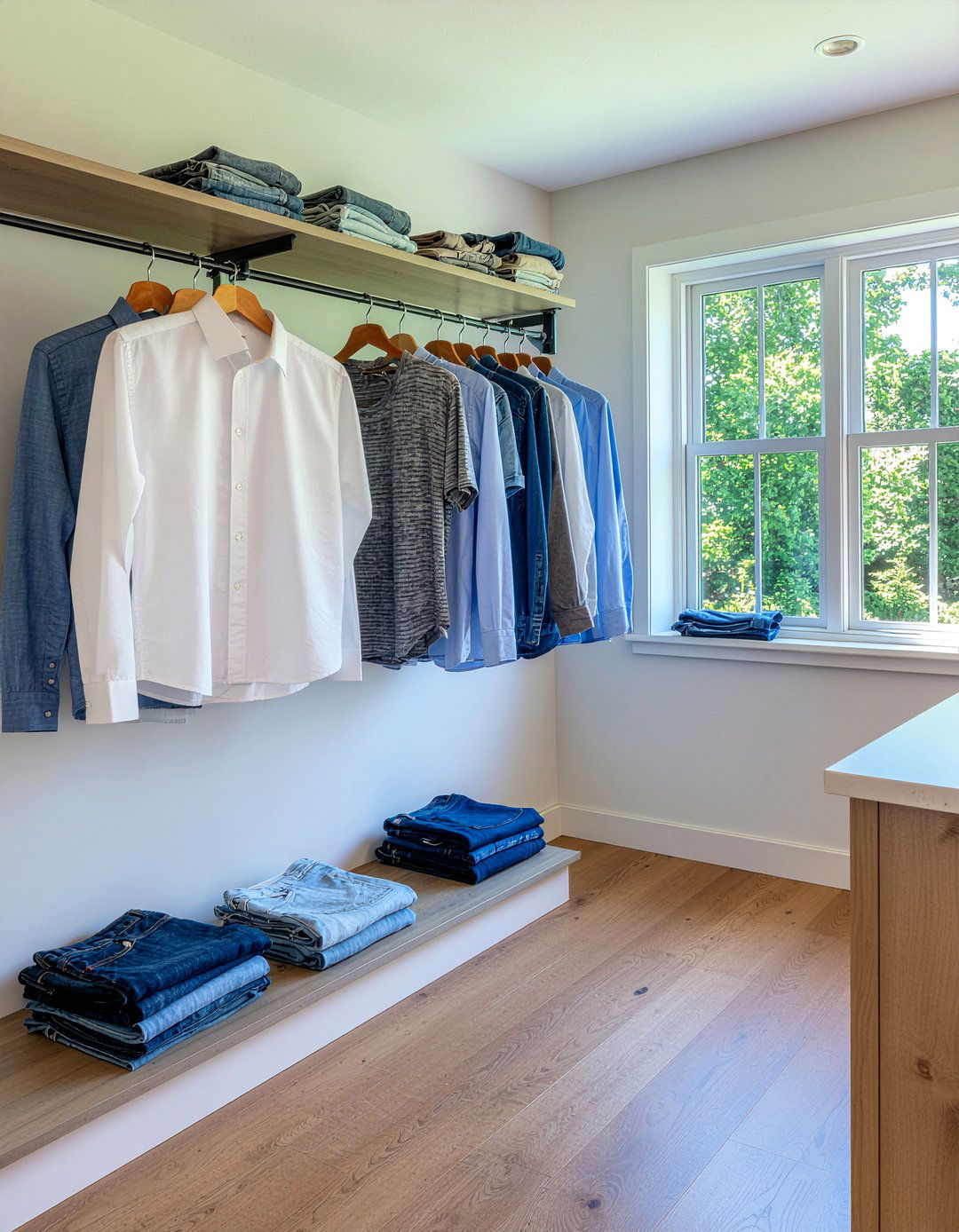 Beechwood hangers - 30 bedroom wooden hangers