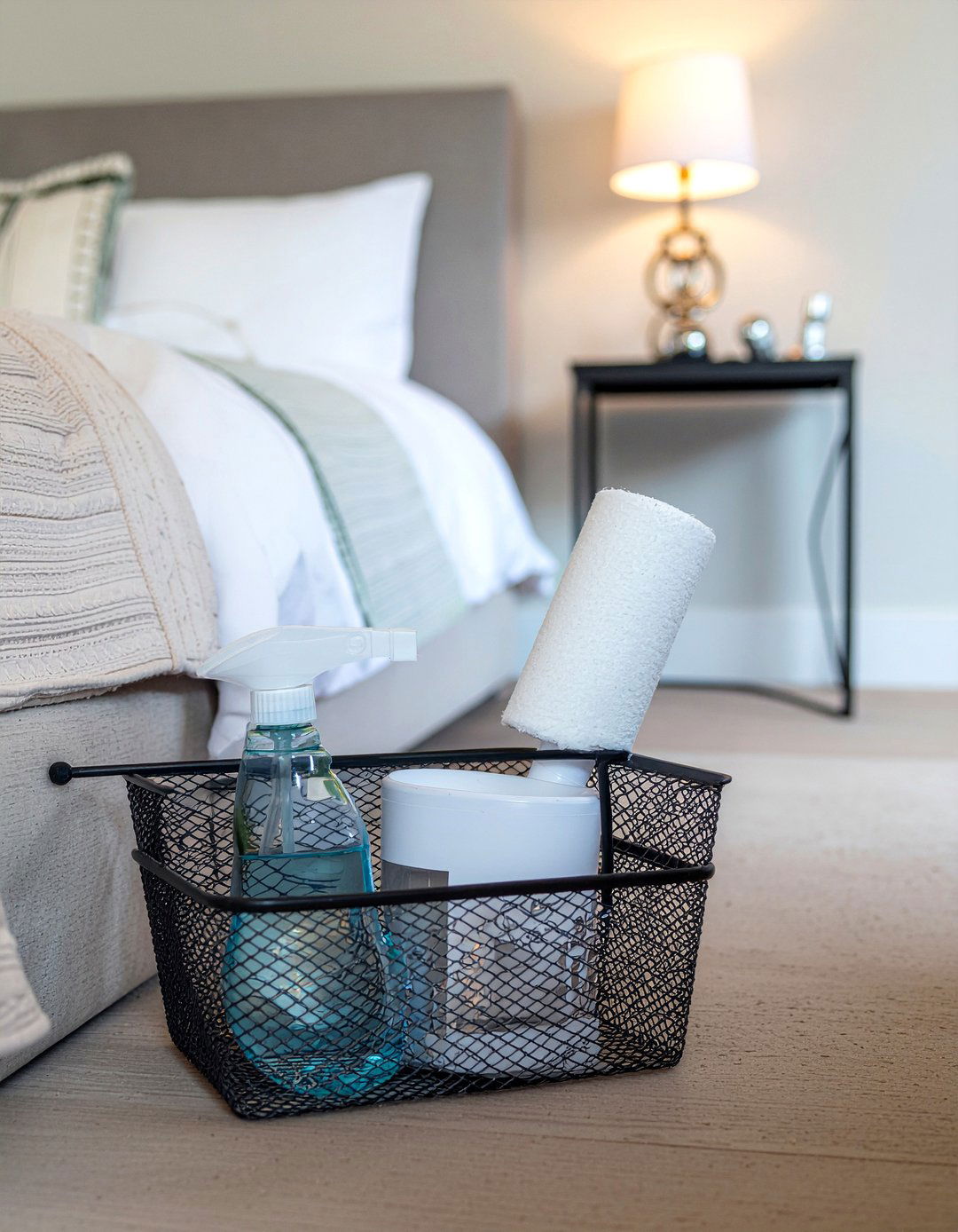 Behind Door Cleaning Supply Caddy - 30 bedroom over door organizers