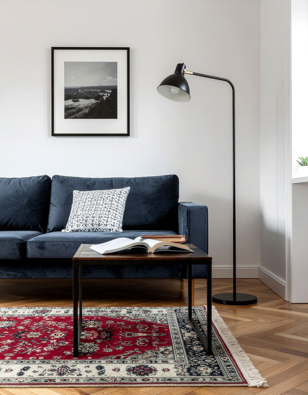 Behind sofa table - 30 living room storage ideas