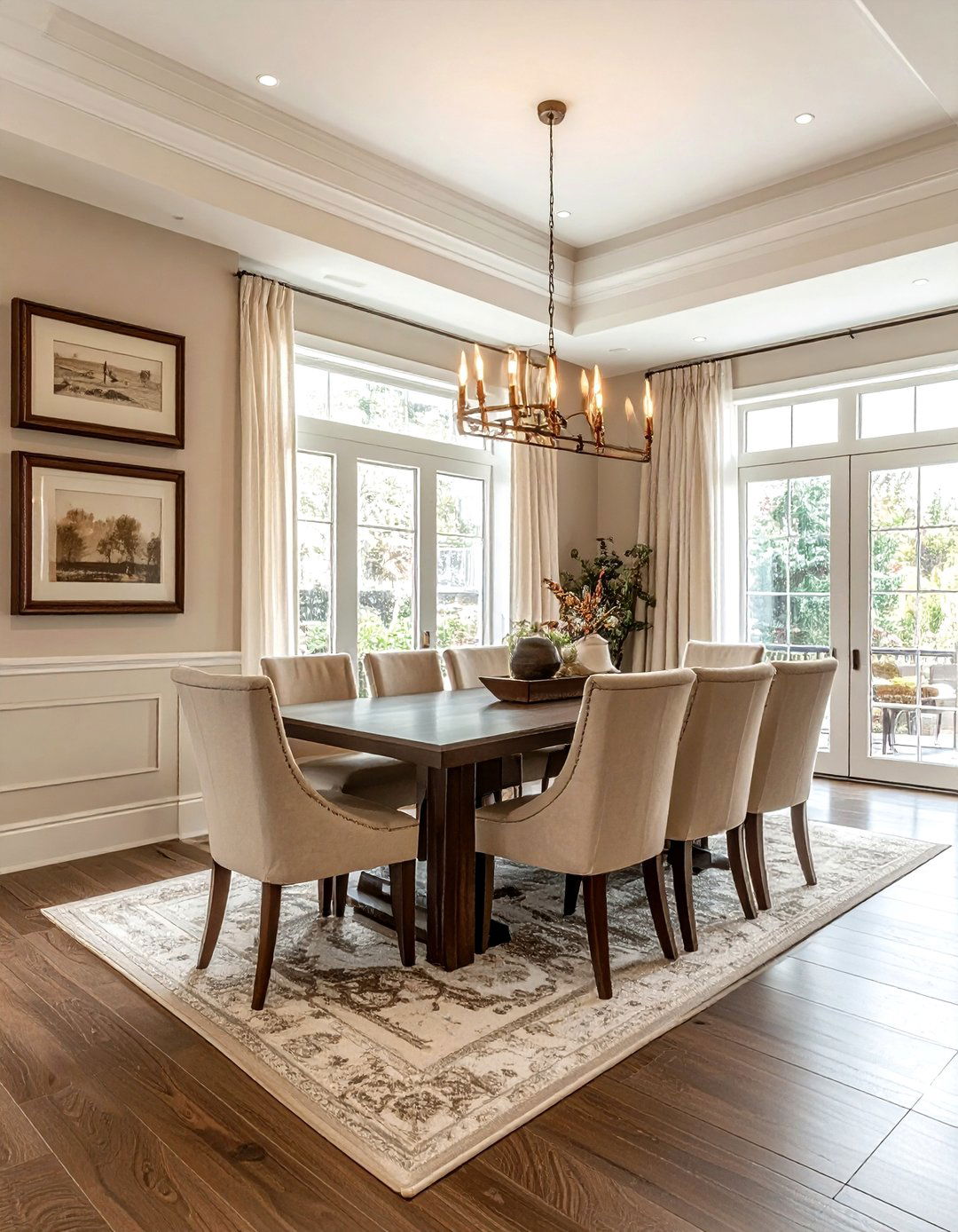 Beige And Brown Decor - 30 brown dining room ideas