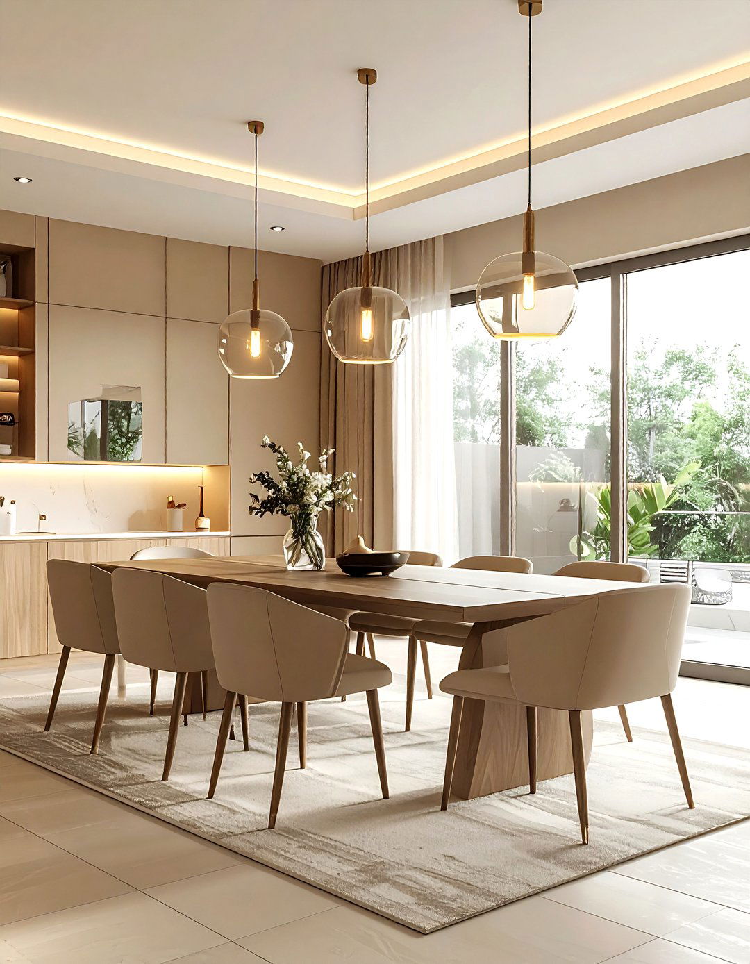 30 Beige Dining Room Ideas for Elegant and Neutral Entertaining