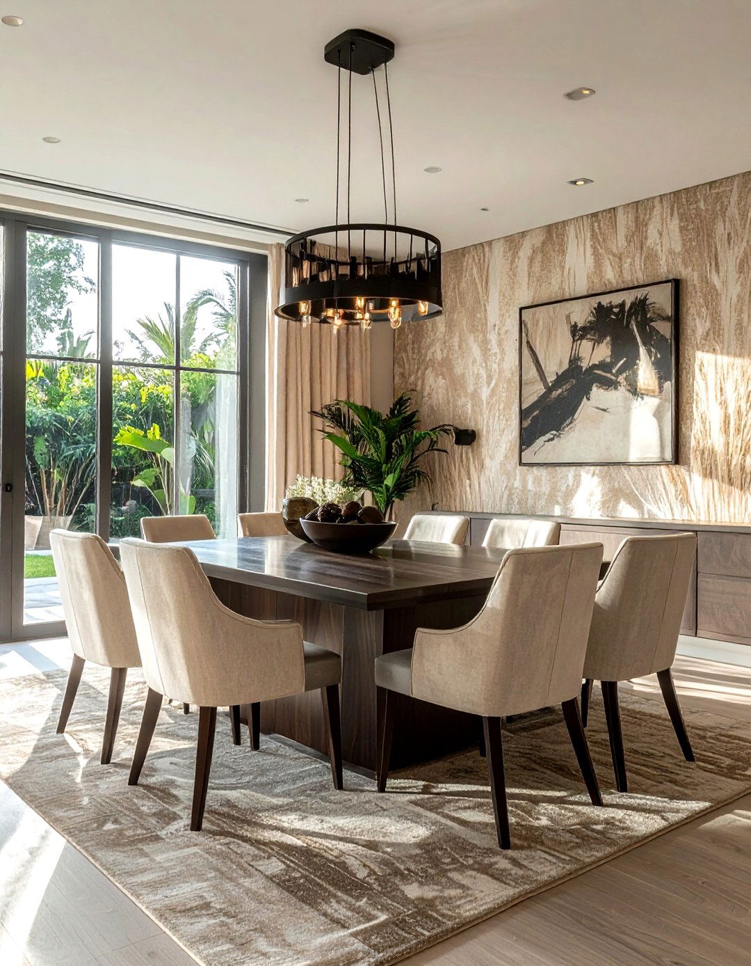 Beige Grasscloth - 30 subtle wallpaper ideas