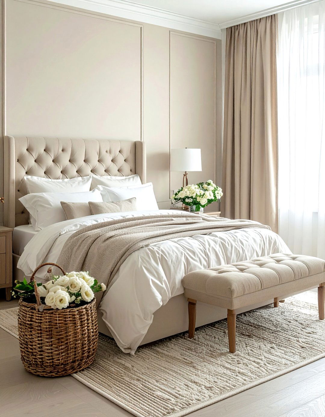 Beige Guest Bedroom - 30 beige bedroom design ideas