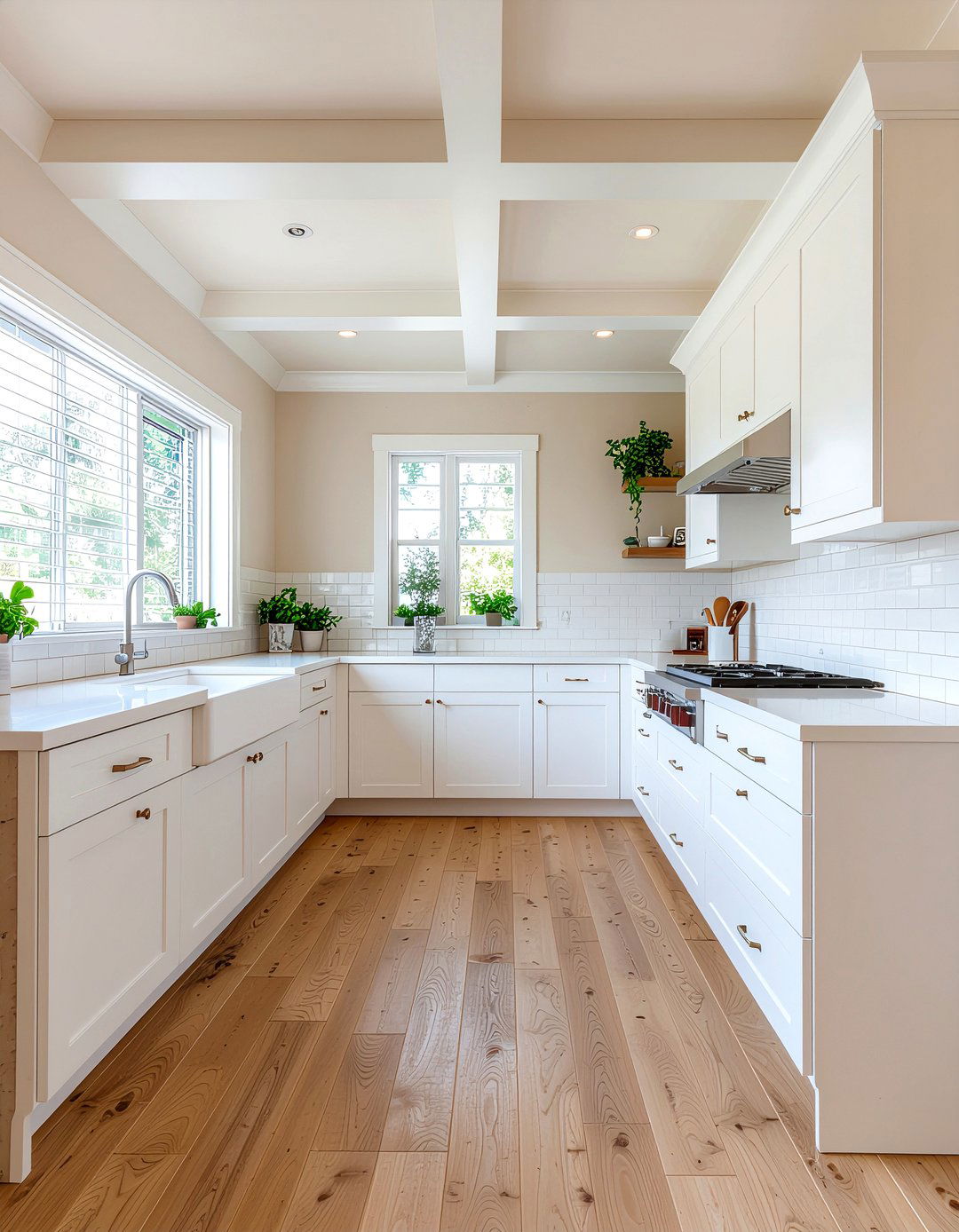 Beige Kitchen Ceiling - 30 kitchen painted ceiling ideas