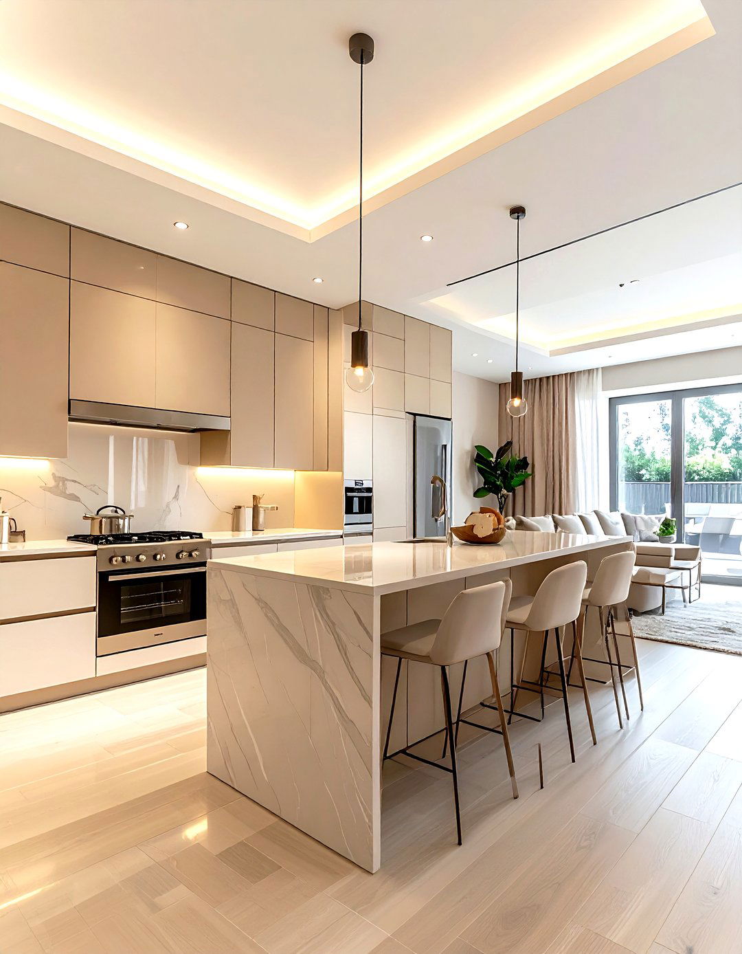 Beige Kitchen Open Concept - 30 warm beige kitchen ideas