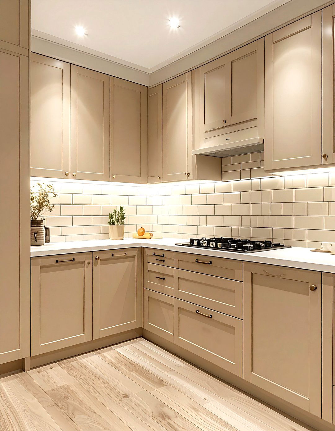 Beige Kitchen Subway Tile - 30 warm beige kitchen ideas