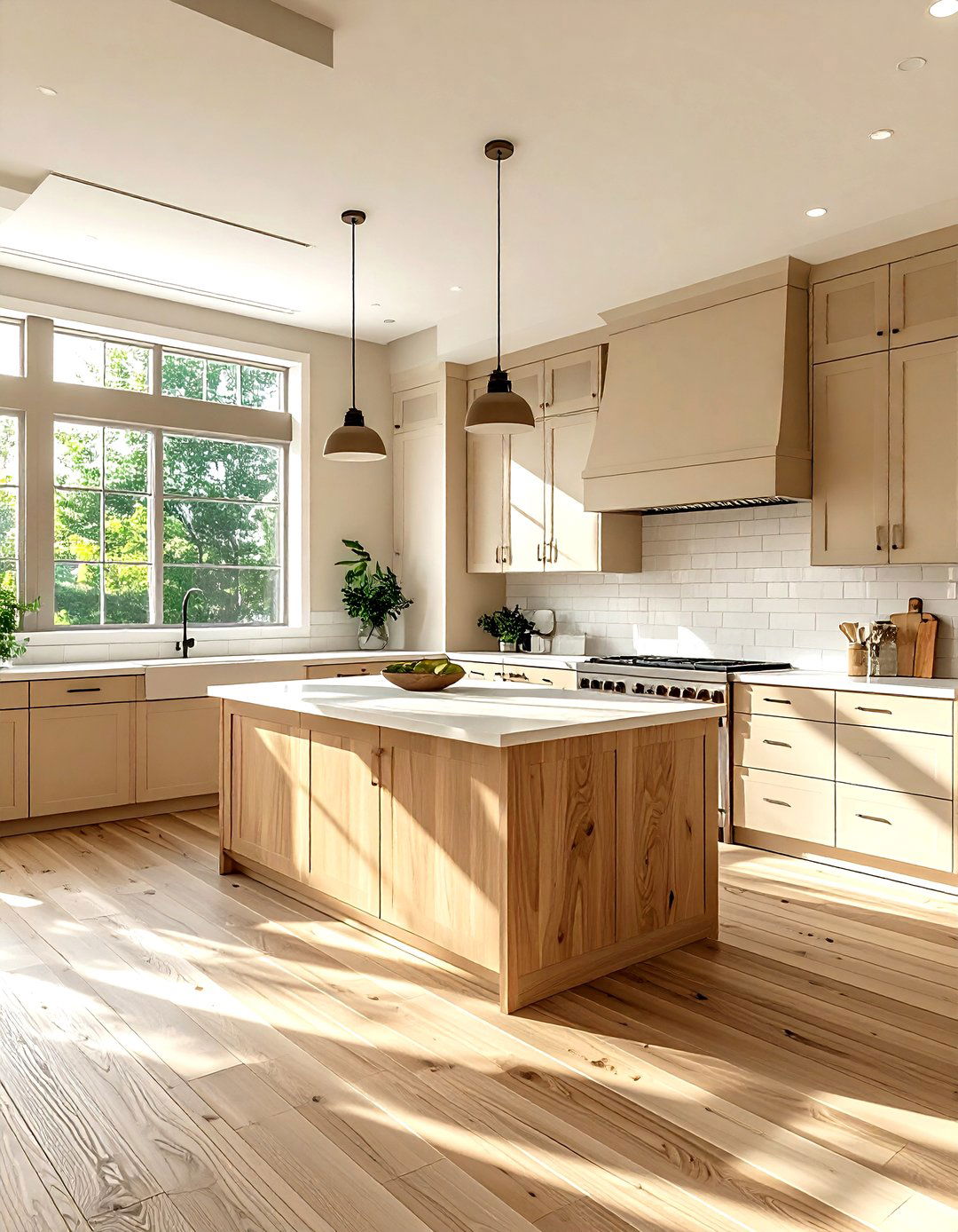 Beige Kitchen Wood Cabinets - 30 warm beige kitchen ideas