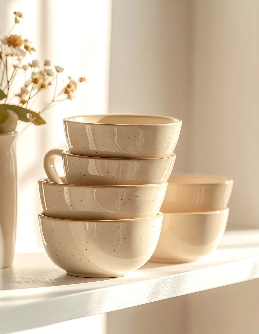 Beige Measuring Cups - 30 beige kitchen accessories ideas
