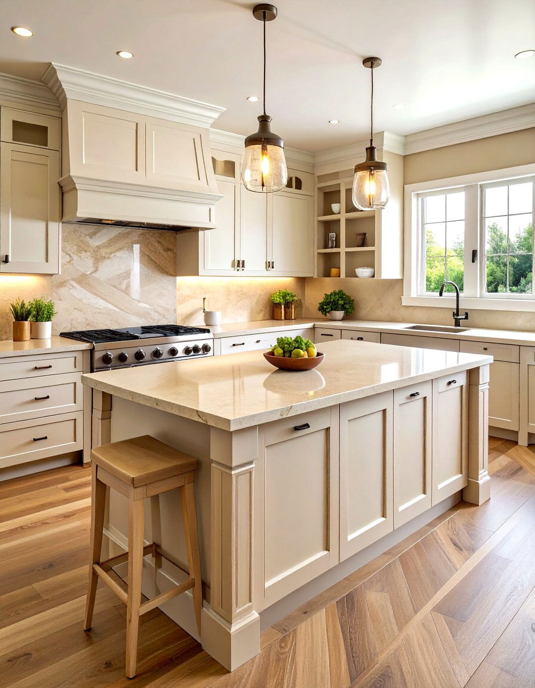 Beige Porcelain Kitchen Countertop - 30 porcelain countertop kitchen ideas